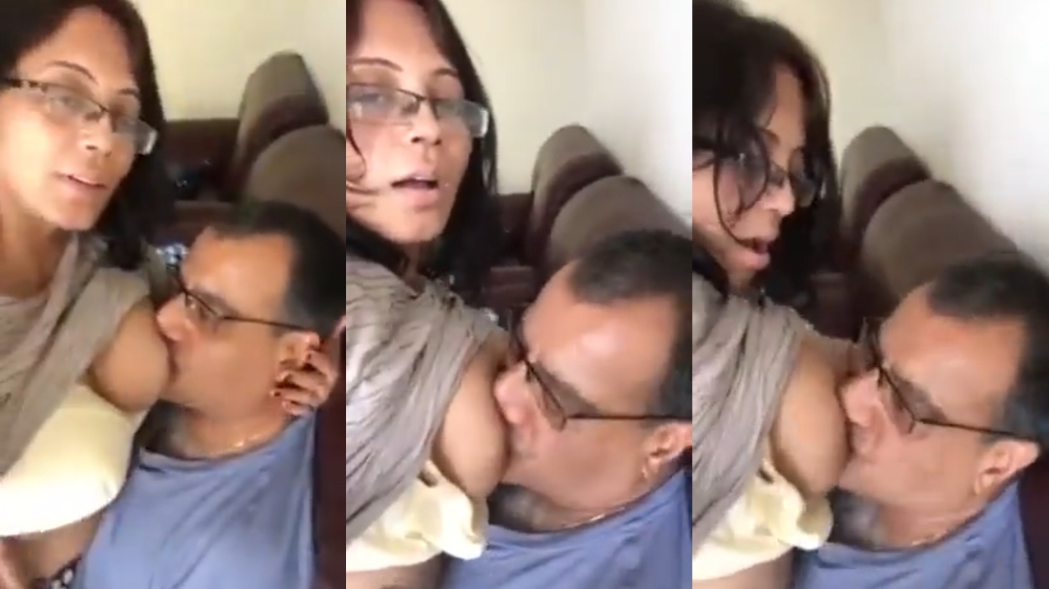 Desi Indian Husband Oral Worship of His Wifes Jugs in a Quickie Session Desi Oral Porn Videos