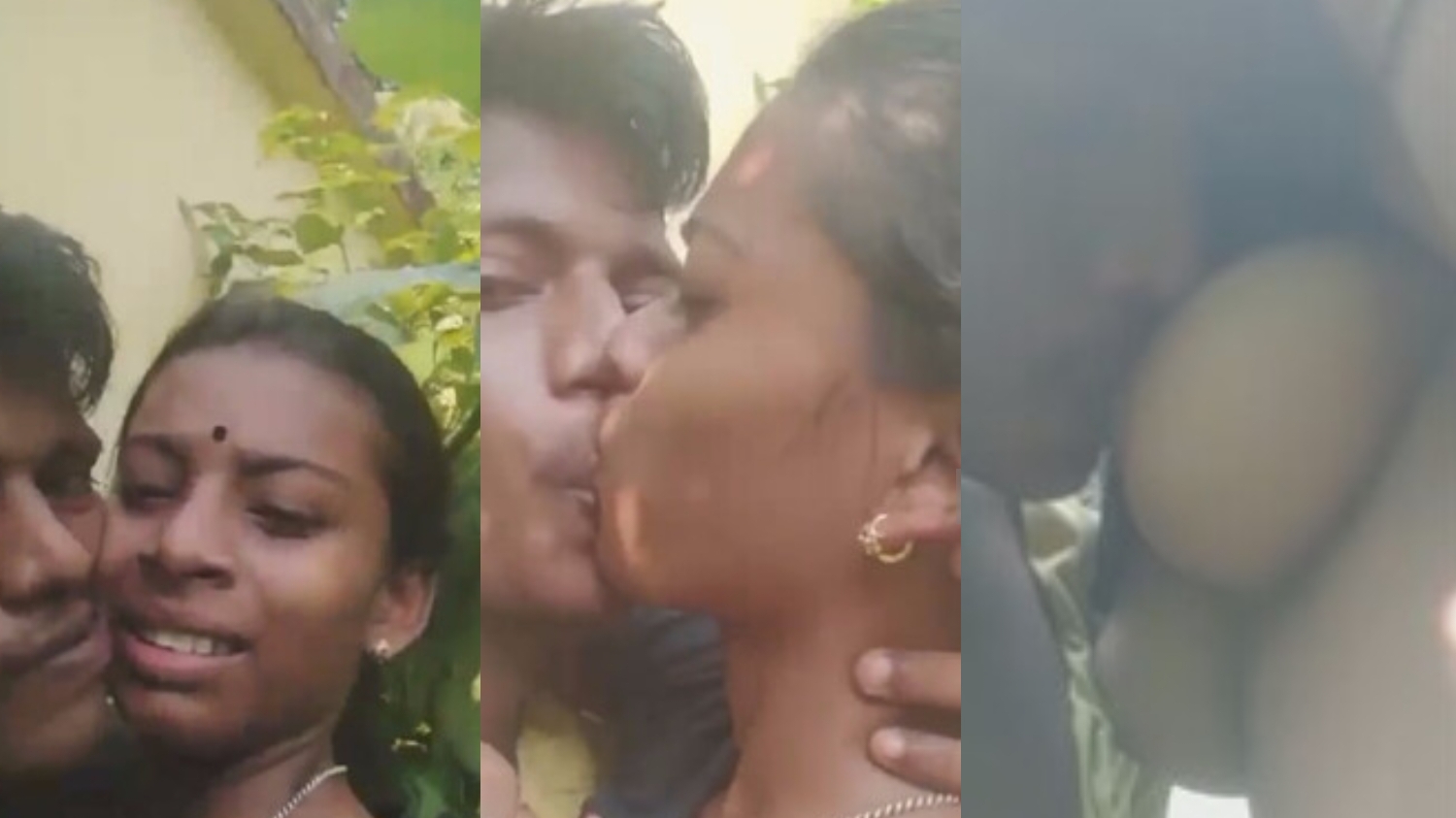 Desi College Girl Tits and Pussy Sucked by Boyfriend in a Secret Place