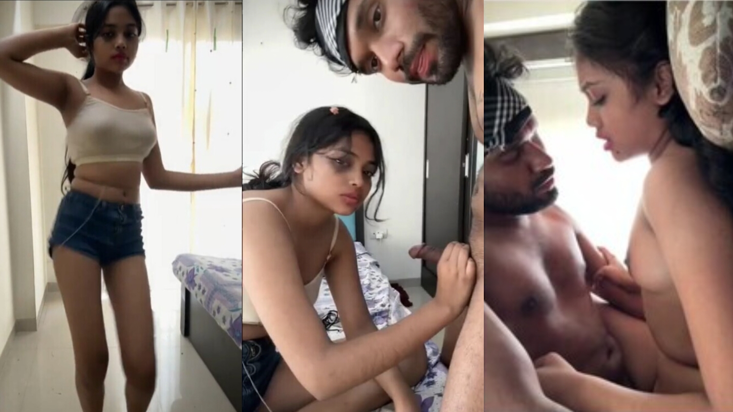 Beautiful Desi Indian Slim Girl Blowjob And Hard Fuck By Lover